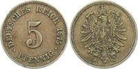 Kaiserreich 5 Pfennig 5 Pfennig - kleiner Adler