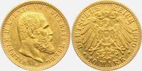 Württemberg 10 Mark König Wilhelm II. von Württemberg (1891-1918)