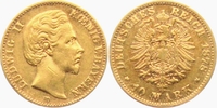 Bayern 10 Mark König Ludwig II. von Bayern (1864-1886)