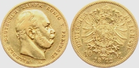 Preussen 10 Mark Kaiser Wilhelm I.