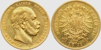 Preussen 10 Mark Kaiser Wilhelm I.