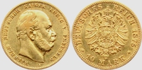 Preussen 10 Mark Kaiser Wilhelm I.