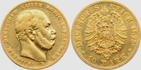 Preussen 10 Mark Kaiser Wilhelm I.