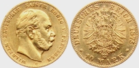 Preussen 10 Mark Kaiser Wilhelm I.