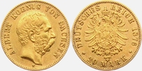 Sachsen 20 Mark König Albert von Sachsen (1873-1902)