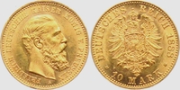 Preussen 10 Mark Kaiser Friedrich III.