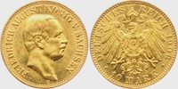 Sachsen 10 Mark König Friedrich August III. von Sachsen (1904-1918)