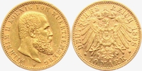 Württemberg 10 Mark König Wilhelm II. von Württemberg (1891-1918)