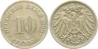 Kaiserreich 10 Pfennig 10 Pfennig - großer Adler