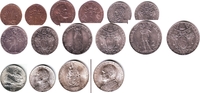Vatikan 18,85 Lire Kursmünzen-Satz ( 8 Münzen) von 5 Cent. bis 10 Lire Picture