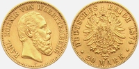 Württemberg 20 Mark König Karl von Württemberg (1864-1891) Picture