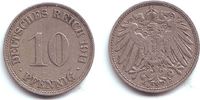 Kaiserreich 10 Pfennig 10 Pfennig - großer Adler