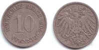 Kaiserreich 10 Pfennig 10 Pfennig - großer Adler