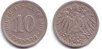 Kaiserreich 10 Pfennig 10 Pfennig - großer Adler