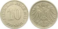 Kaiserreich 10 Pfennig 10 Pfennig - großer Adler -