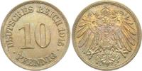 Kaiserreich 10 Pfennig 10 Pfennig - großer Adler -