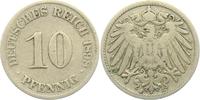 Kaiserreich 10 Pfennig 10 Pfennig - großer Adler -