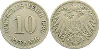 Kaiserreich 10 Pfennig 10 Pfennig - großer Adler -