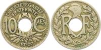 Frankreich 10 Centimes Lochgeld -