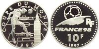 Frankreich 10 Francs Fußball WM 1998 in Frankreich - Big Ben - Weltmeisterschaten England -