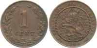Niederlande 1 Cent Willem III. (1849 - 1890) -