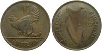 Irland 1 Penny Auerhahn -