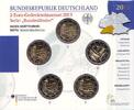 Deutschland 5 x 2 Euro Kursmünzen-Satz - Bundesländer - Baden-Württemberg - Kloster Maulbronn -