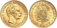 Preussen 10 Mark Kaiser Wilhelm II. - kleiner Reichsadler -