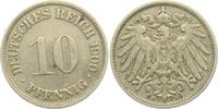 Kaiserreich 10 Pfennig 10 Pfennig - großer Adler -