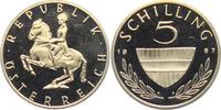 Österreich 5 Schilling Reiter zu Pferd -