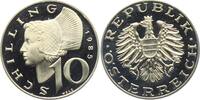 Österreich 10 Schilling Frauenkopf - Wachauerin -