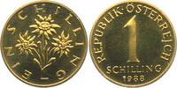 Österreich 1 Schilling Blume - Edelweiss -