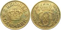 Dänemark 2 Kronen Christian X. (1912 - 1947) -