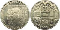 Niederlande 2 1/2 Ecu Silberhochzeit - Beatrix und Claus -