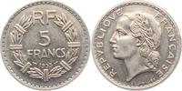 Frankreich 5 Francs Kopf der Marianne -