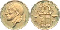 Belgien 20 Centimes Balduin I. (1951 - 1993) -