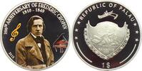 Palau 1 Dollar Frederic Chopin - Musik - Musiker - versilbert -