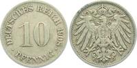 Kaiserreich 10 Pfennig 10 Pfennig - großer Adler -