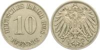 Kaiserreich 10 Pfennig 10 Pfennig - großer Adler -