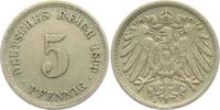 Kaiserreich 5 Pfennig 5 Pfennig - großer Adler -