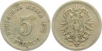 Kaiserreich 5 Pfennig 5 Pfennig - kleiner Adler -