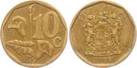 Südafrika 10 Cents Lilie - Blumen - Pflanzen - Natur -