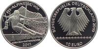 Deutschland - BRD 10 Euro Ski WM 2011 - Prägebuchstabe G -