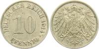 Kaiserreich 10 Pfennig 10 Pfennig - großer Adler -