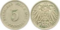 Kaiserreich 5 Pfennig 5 Pfennig - großer Adler -