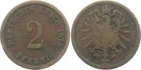 Kaiserreich 2 Pfennig 2 Pfennig - kleiner Adler -