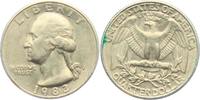 USA 1/4 Dollar - Quarter George Washington -