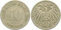 Kaiserreich 10 Pfennig 10 Pfennig - großer Adler -