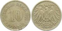Kaiserreich 10 Pfennig 10 Pfennig - großer Adler -