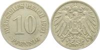 Kaiserreich 10 Pfennig 10 Pfennig - großer Adler -